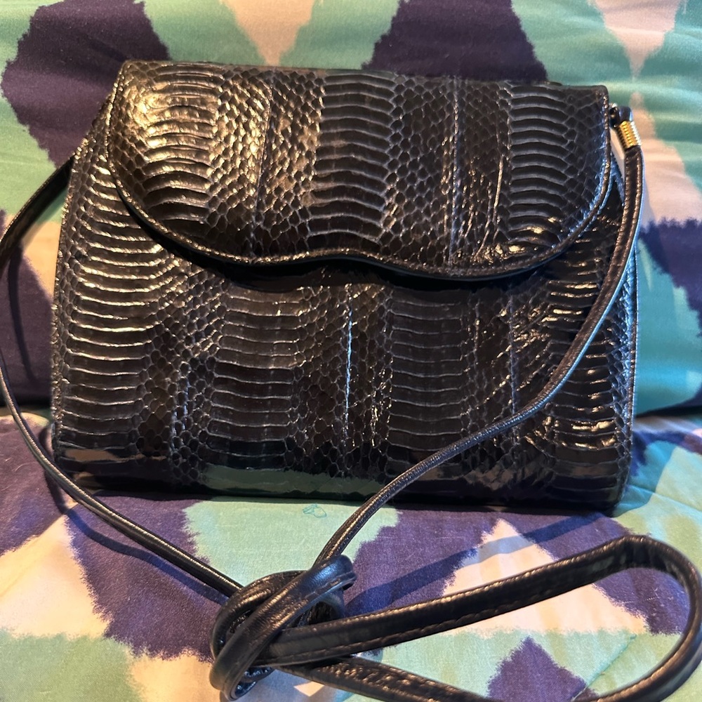 Vintage J. Renee Snakeskin Purse
